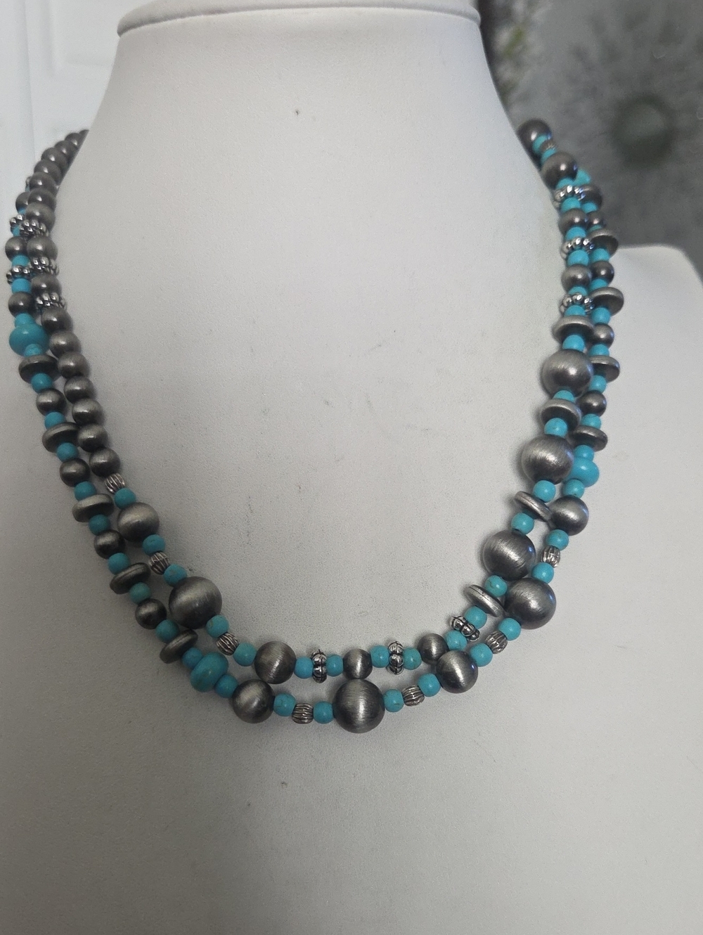 Paparazzi Daring Desert Blue Necklace NWT